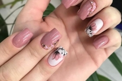 Uñas con flores 2