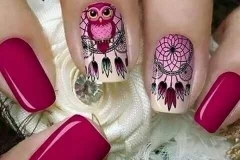 Uñas con flores 5