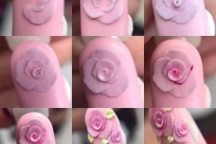 Uñas con flores 9