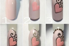 Uñas decoradas paso a paso 7